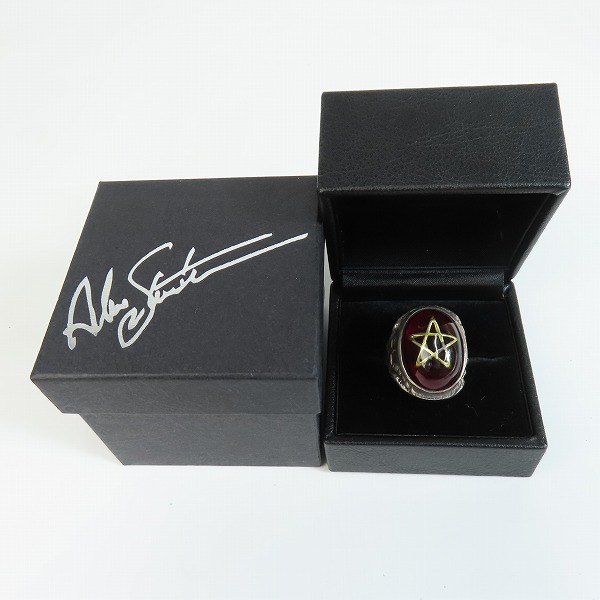 実際に弊社で買取させて頂いたALEX STREETER/アレックスストリーター サイドスター エンジェルハートリング 東京レッド/18号の画像 9枚目