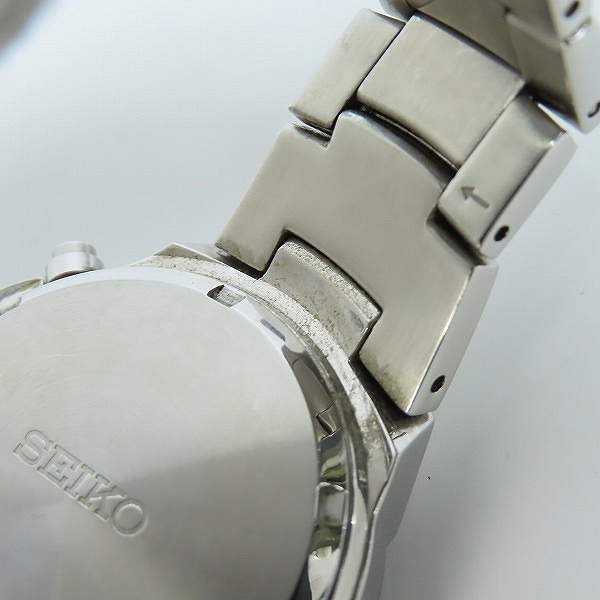 実際に弊社で買取させて頂いたSEIKO/セイコー クロノグラフ 腕時計/ウォッチ 7T92-0EZ0の画像 6枚目