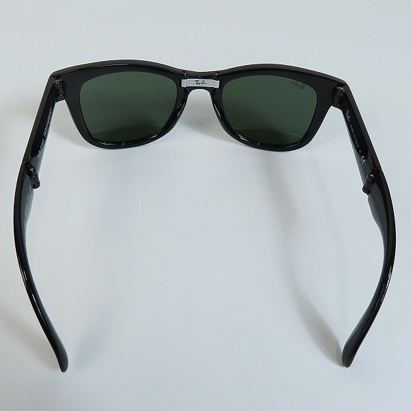実際に弊社で買取させて頂いたRay-Ban/レイバン FOLDING WAYFARER/ウェイファーラー 折り畳み サングラス/アイウェア ブラック RB4105 601の画像 3枚目