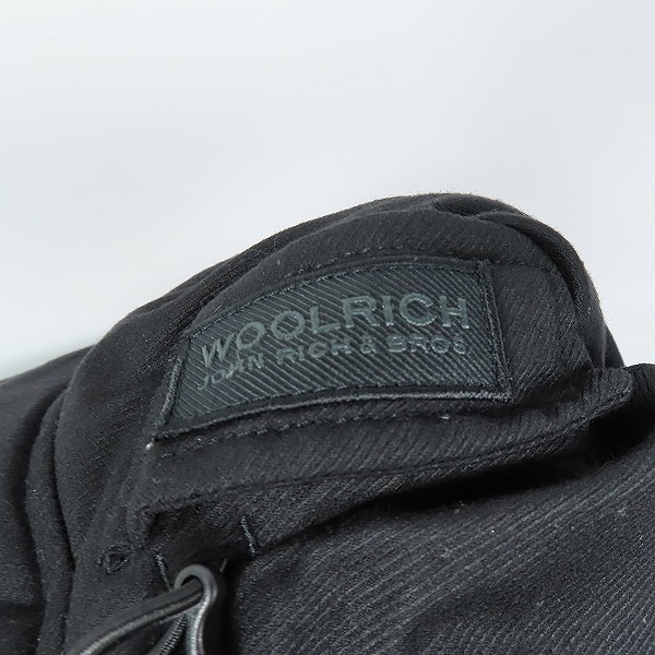 実際に弊社で買取させて頂いたWoolrich/ウールリッチ Loro Piana製 シルク混 ダウンコート/ダウンジャケット WOCPS2717D/US XXSの画像 8枚目