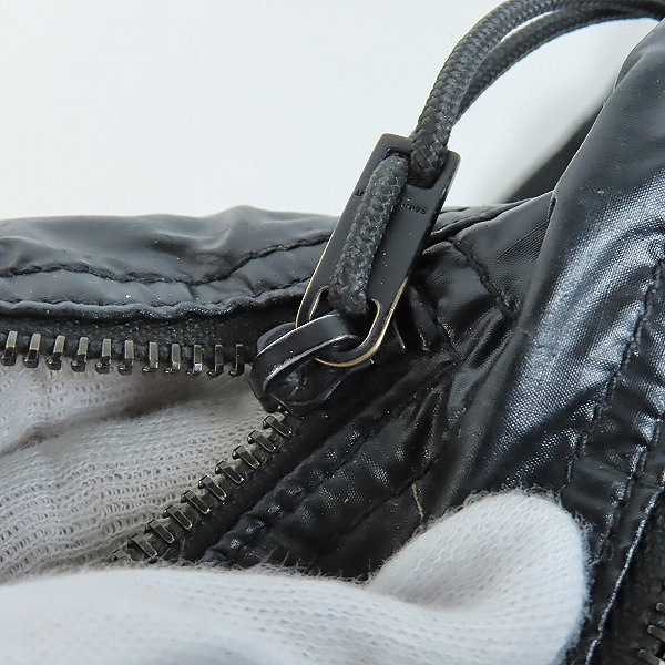 実際に弊社で買取させて頂いたSAINTLAURENTPARIS/サンローランパリ ヌックス クロスボディバッグ BLACK AND PLATINUMの画像 7枚目