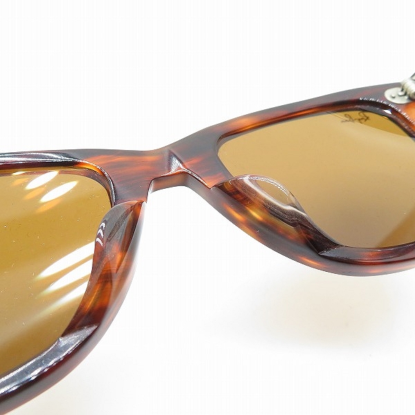 実際に弊社で買取させて頂いたRay-Ban/レイバン WAYFARER/ウェイファーラー サングラス/アイウェア RB2140-F 954の画像 4枚目