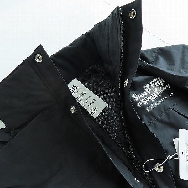 実際に弊社で買取させて頂いた【未使用】TOKYO CULTUART by BEAMS 佐野元春 SAVE IT FOR A SUNNY DAY Mountain parka 58-18-0027-218/XLの画像 6枚目