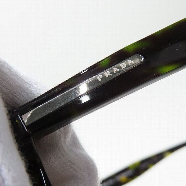 実際に弊社で買取させて頂いた(1)PRADA JOURNAL/プラダ ジャーナル メガネフレーム アイウェア VPR04T-F/2AU-1O1の画像 5枚目
