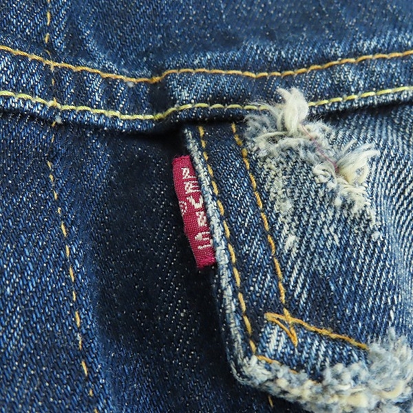 実際に弊社で買取させて頂いたLevi's/リーバイス ビンテージ 70505 4th デニムジャケット ビックE/40の画像 3枚目