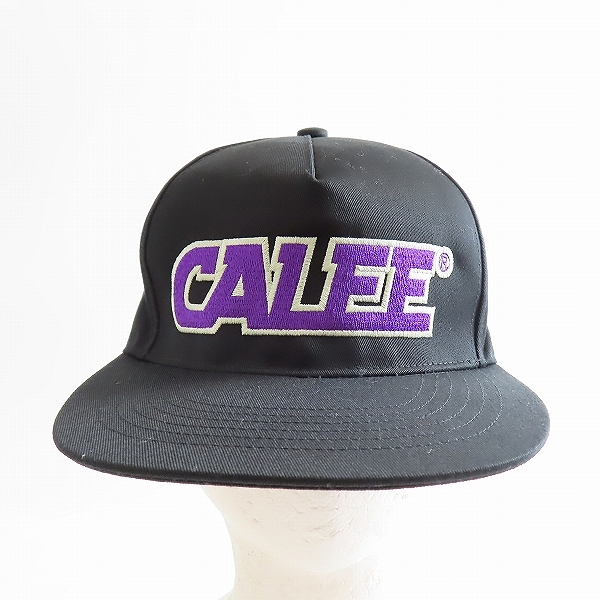 実際に弊社で買取させて頂いたCALEE/キャリー Univ. embroidery cap ロゴ キャップ CL-22AW025の画像 1枚目