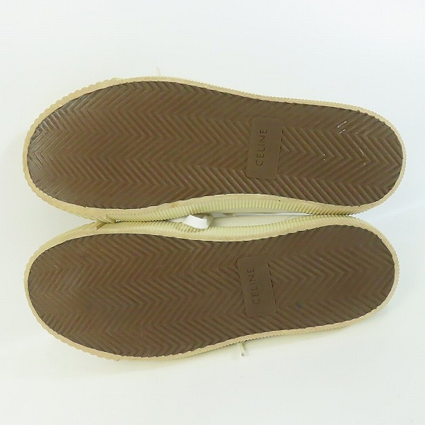 実際に弊社で買取させて頂いたCELINE/セリーヌ キャンバススニーカー VU0199/39の画像 2枚目