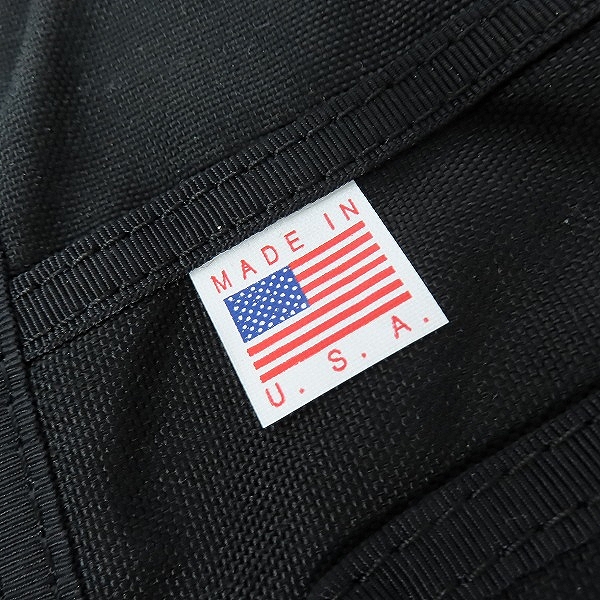 実際に弊社で買取させて頂いたBRIEFING/ブリーフィング トラベルバッグ ブラック BRF069219-010の画像 4枚目