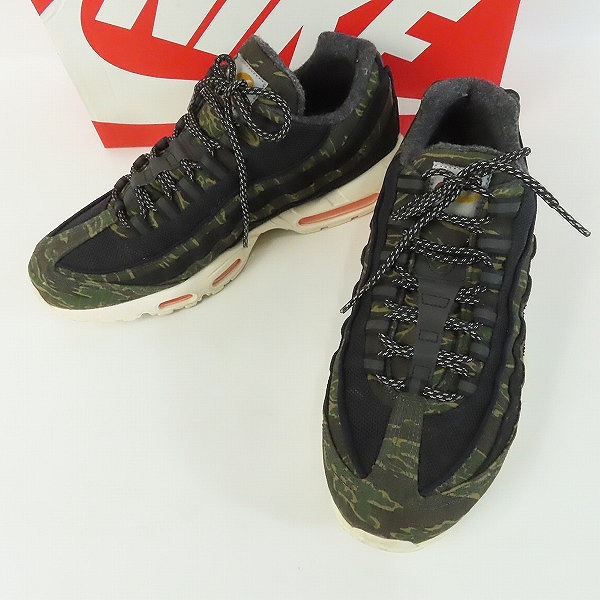 実際に弊社で買取させて頂いたNIKE/ナイキ エアマックス 95 WIP "カーハート" ブラック/トータルオレンジ セイル AV3866-001/27.5