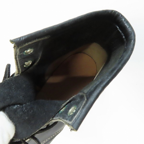実際に弊社で買取させて頂いたREDWING/レッドウィング モックブーツ/アイリッシュセッター ブラック 08130/9Dの画像 4枚目