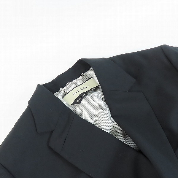 実際に弊社で買取させて頂いたPaul Smith/ポールスミス MEN ONLY 13SS 裏地レース ウールテーラードジャケット /46Lの画像 6枚目