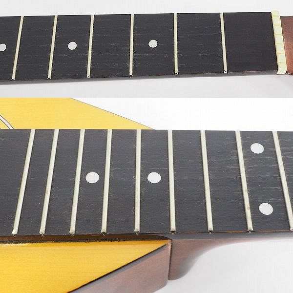 実際に弊社で買取させて頂いた★【弦無し】HORA/オラ TRAVEL FOLK Gtr.DS/トラベル フォークギター ミニアコースティックギター 2008年製 ケース付の画像 3枚目