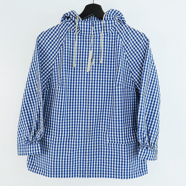 実際に弊社で買取させて頂いた【未使用】MACKINTOSH PHILOSOPHY/マッキントッシュ チェック フード ジップアップジャケット/38