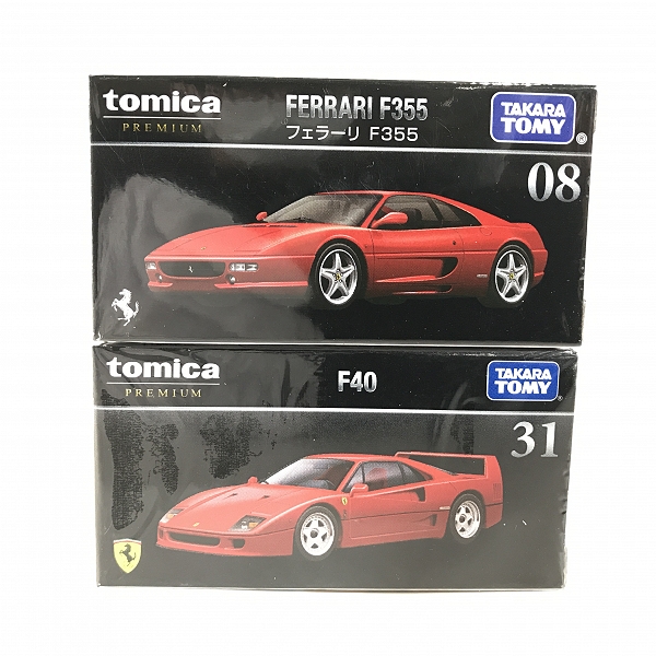 実際に弊社で買取させて頂いた【おまとめ/未開封】タカラトミー トミカ プレミアム フェラーリ/ランボルギーニ F355/カウンタック 等 ミニカーの画像 2枚目