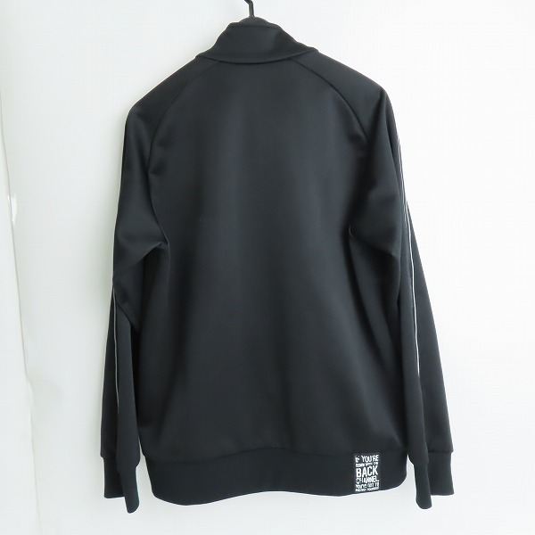 実際に弊社で買取させて頂いたBack Channel/バックチャンネル トラックジャケット ロゴ刺繍 Mの画像 1枚目