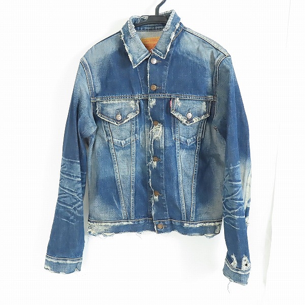 実際に弊社で買取させて頂いたLevi's/リーバイス ビンテージ 70505 4th デニムジャケット ビックE/40
