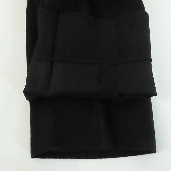 実際に弊社で買取させて頂いた【未使用】CALEE/キャリー SERGE FIBROUS TISSUE CROPPED PANTS ポリエステルツイード クロップドパンツ CL-21AW072/Lの画像 5枚目