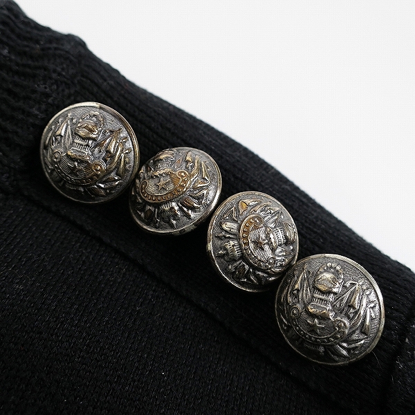 実際に弊社で買取させて頂いたBALMAN/バルマン ボーダー ニット ショルダーボタン/XSの画像 5枚目