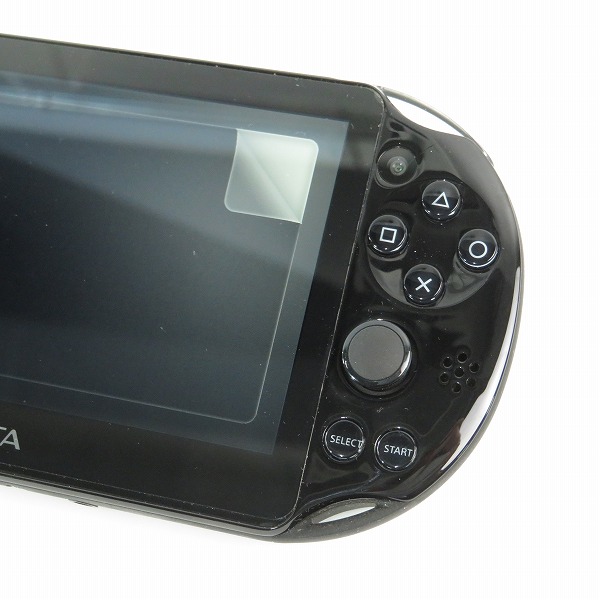 実際に弊社で買取させて頂いたSONY/ソニー PlayStation Vita/PS Vita Wi-Fiモデル 本体 PCH-2000 ブラック【簡易動作確認済】の画像 2枚目