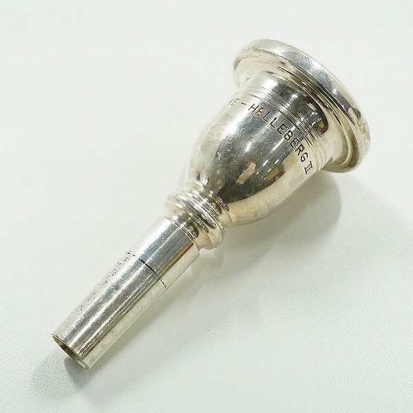 実際に弊社で買取させて頂いたSchilke/シルキー HELLEBERG II/2 シルバー ヘルバーグ チューバ用 マウスピース