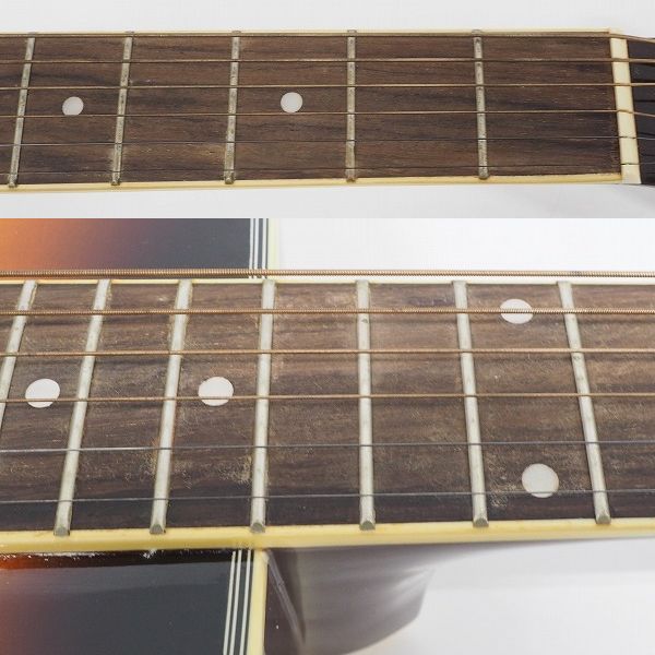 実際に弊社で買取させて頂いた★Stafford/スタッフォード SFP-200D-BS アコースティックギター/アコギ ソフトケース付の画像 3枚目