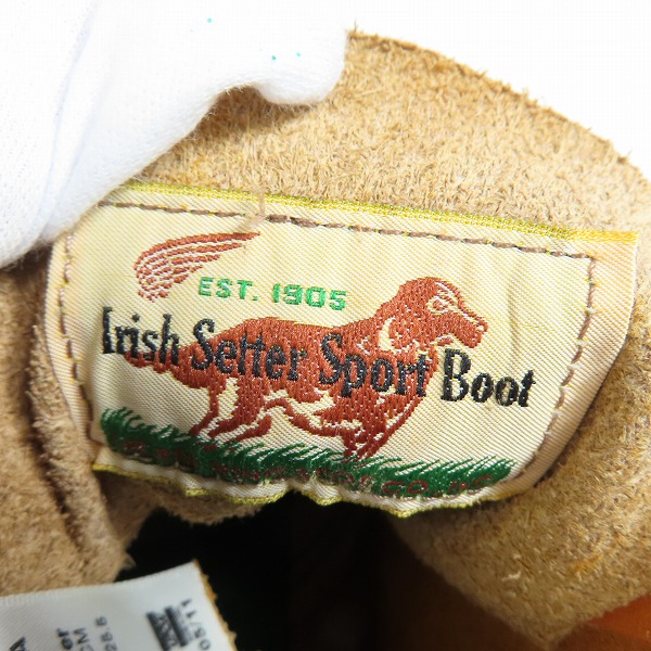 実際に弊社で買取させて頂いたRED WING/レッドウィング アイリッシュセッター 犬タグ 復刻モデル 9875/7.5Eの画像 5枚目