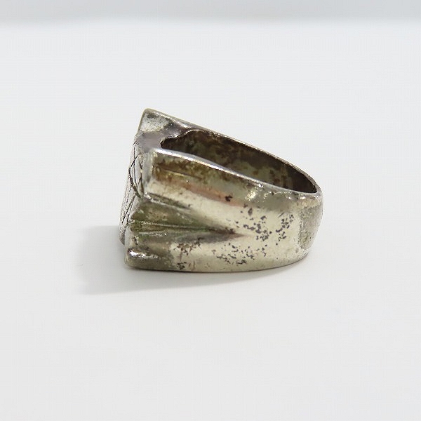 実際に弊社で買取させて頂いたUNDERCOVER/アンダーカバー SV925 ダイヤ ボーン リング/13.5-15号の画像 2枚目