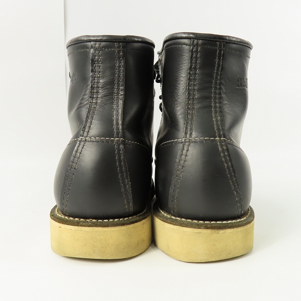 実際に弊社で買取させて頂いたREDWING/レッドウィング モックブーツ/アイリッシュセッター ブラック 8130/9.5Eの画像 1枚目