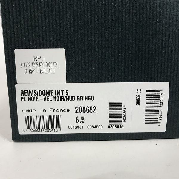 実際に弊社で買取させて頂いたPARABOOT×Filmelange/パラブーツ×フィルメランジェ  REMISDOME INT 5/ランス ローファー 208682/6.5の画像 8枚目