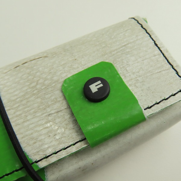 実際に弊社で買取させて頂いたFREITAG/フライターグ F240 ART ペンケース グリーン/ホワイトの画像 4枚目