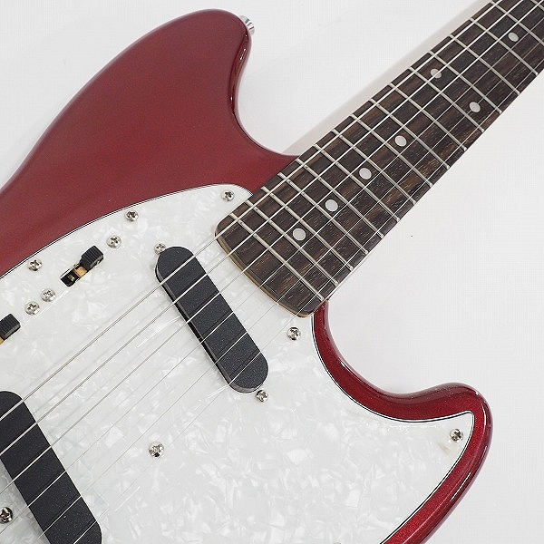 実際に弊社で買取させて頂いた★PhotoGenic/フォトジェニック MG-200 ムスタングType マッチングヘッド エレキギター ソフトケース付 の画像 4枚目