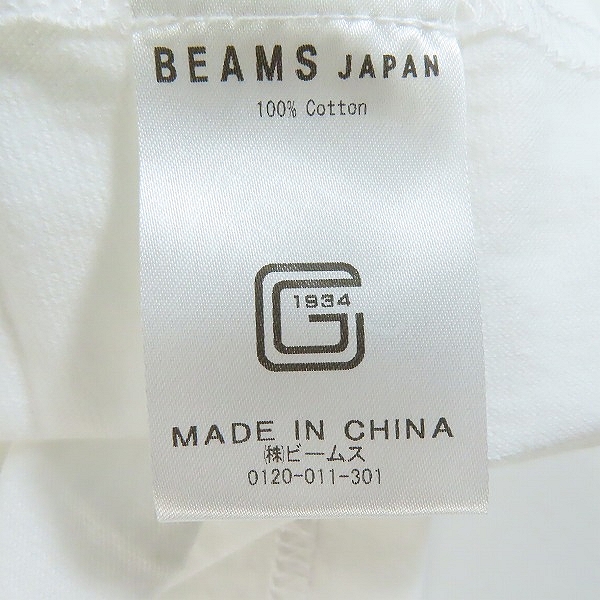 実際に弊社で買取させて頂いた【未使用】BEAMS×読売ジャイアンツ/ビームス タッチ TEE Tシャツ/Lの画像 3枚目