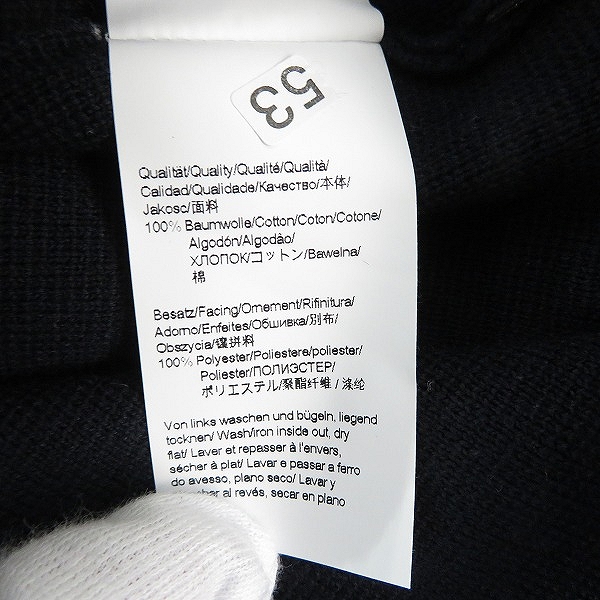 実際に弊社で買取させて頂いたHUGO BOSS/ヒューゴボス ジップアップ ハイネックニットジャケット/Lの画像 5枚目