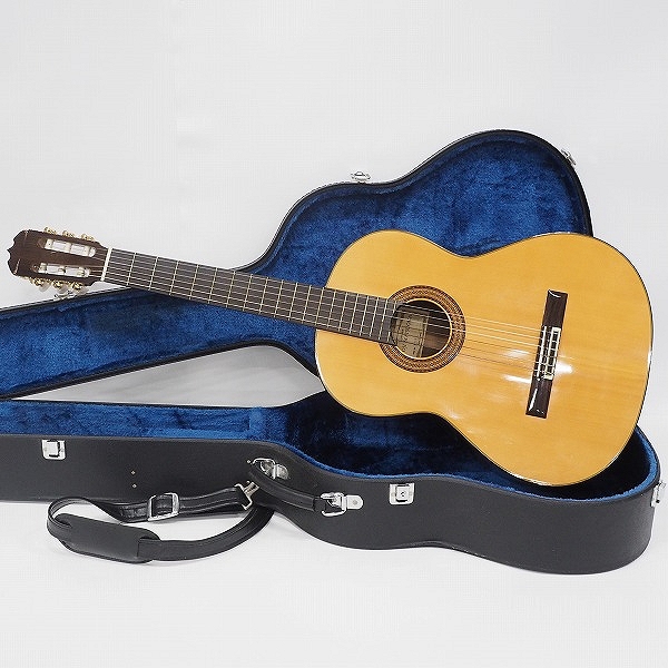 実際に弊社で買取させて頂いた★RYOJI MATSUOKA/松岡良治 LUTHIER No.M50 クラシックギター/ガットギター 日本製 ハードケース付