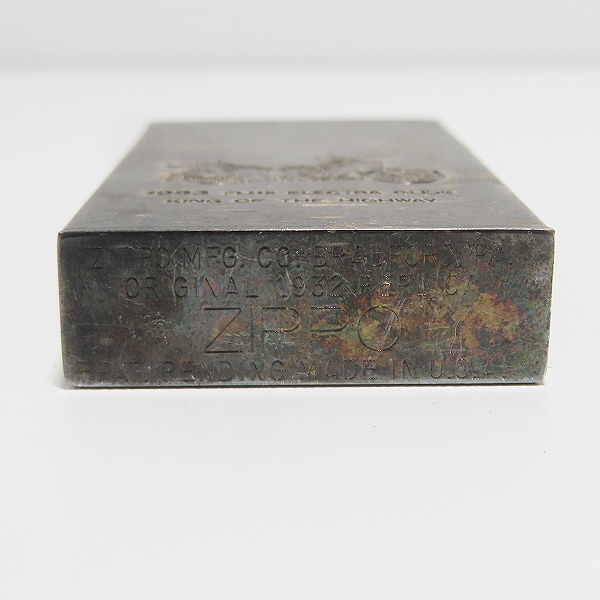 実際に弊社で買取させて頂いたZIPPO/ジッポー ORIGINAL 1932 REPLICA 1932レプリカ ハーレーダビッドソン 1983 FLHX ELECTRA GLIDEの画像 2枚目