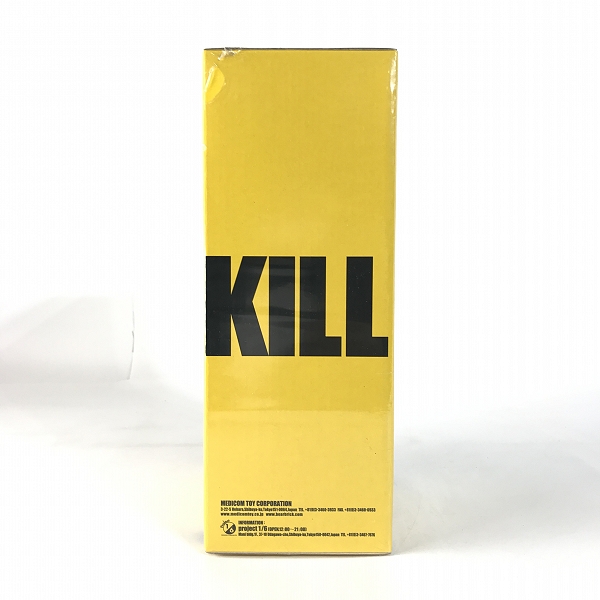 実際に弊社で買取させて頂いた【未開封】MEDICOM TOY/メディコムトイ BE@RBRICK/ベアブリック 400% KILL BILL/キルビルの画像 1枚目