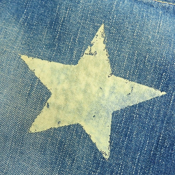 実際に弊社で買取させて頂いた(2)SUGAR CANE/シュガーケーン  デニム ハーフパンツ SC51201H1/36の画像 6枚目