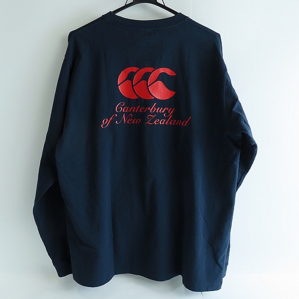 実際に弊社で買取させて頂いた【未使用】CANTERBURY/カンタベリー 長袖 Tシャツ/RA44118/3Lの画像 1枚目