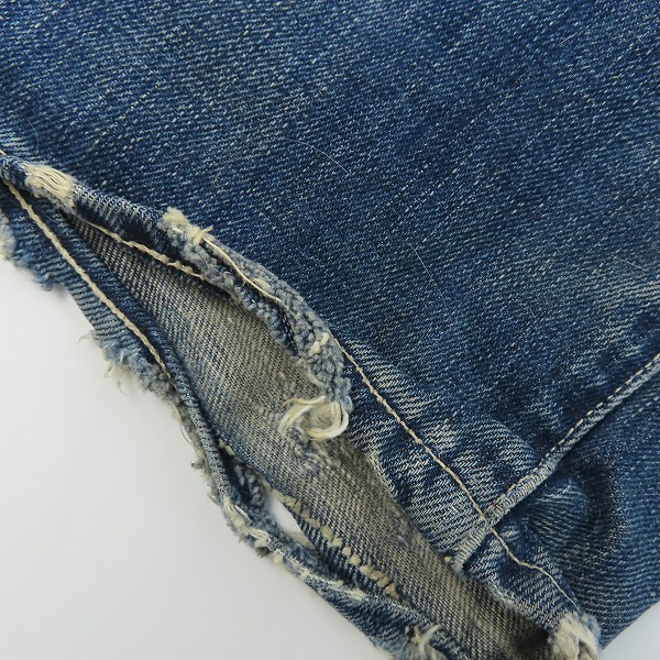 実際に弊社で買取させて頂いたLEVI'S/リーバイス 1955モデル 復刻 501XX 日本製 赤耳 デニムパンツ 55501 /W36 L36の画像 7枚目