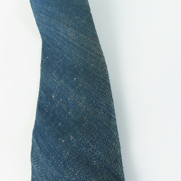 実際に弊社で買取させて頂いたBLUE BLUE/ブルーブルー ロゴワッペン ネクタイの画像 4枚目