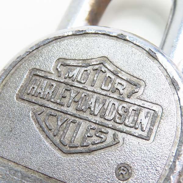 実際に弊社で買取させて頂いたHARLEY DAVIDSON/ハーレーダビッドソン 南京錠/パドロックの画像 6枚目