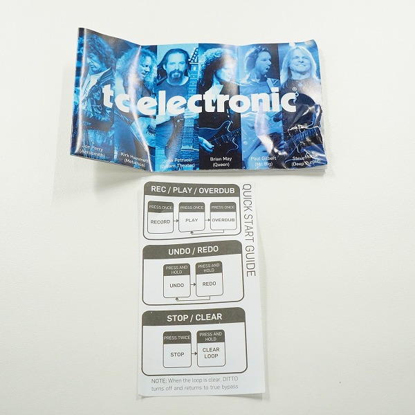 実際に弊社で買取させて頂いたtc electronic/ティーシーエレクトロニック DITTO LOOPER ルーパー エフェクター 動作確認済みの画像 7枚目