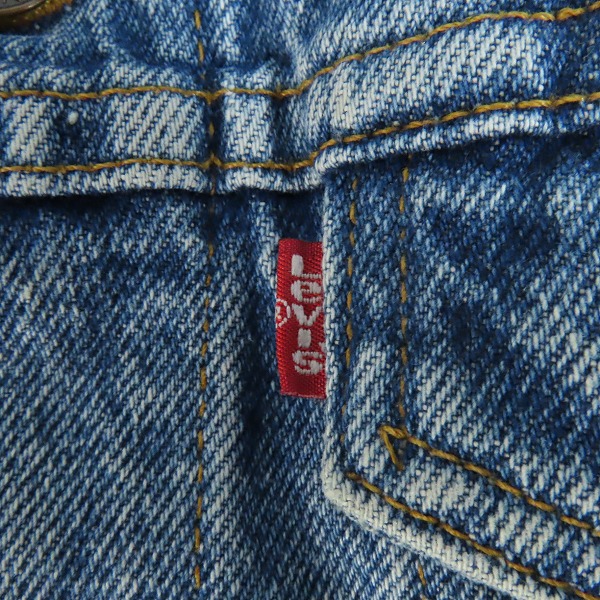 実際に弊社で買取させて頂いたLEVI'S×ROLLING STONES/リーバイス×ローリングストーンズ 90s USA製 UOODOO LOUNGE デニムジャケット 70506-0216 /42の画像 5枚目