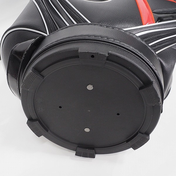 実際に弊社で買取させて頂いたCallaway/キャロウェイ XHOT 9型 4分割キャディバッグ 2022年モデル ブラックの画像 7枚目
