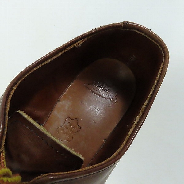 実際に弊社で買取させて頂いたRED WING/レッドウィング Work Oxford ワークオックスフォード ブーツ 8109/9の画像 4枚目