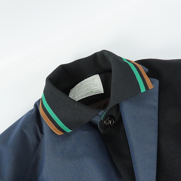 実際に弊社で買取させて頂いたkolor/カラー 22SS 交織トロピカルコートドッキングコート 22SCM-C07108/1の画像 5枚目