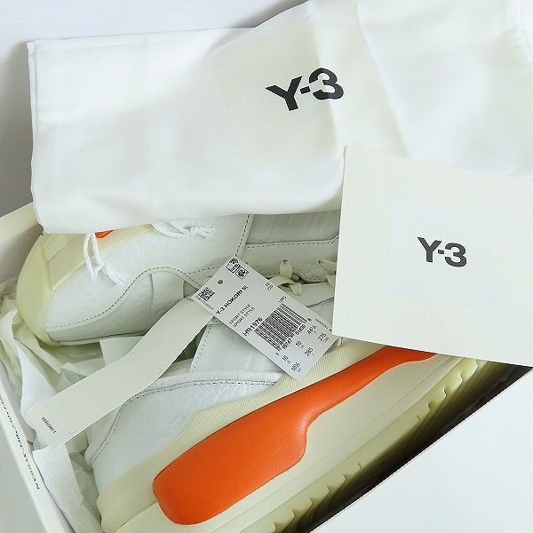 実際に弊社で買取させて頂いた【未使用】Y-3/ワイスリー アディダス×ヨウジヤマモト HOKORI 3/ホコリ3 スニーカー HR1976/28.5　の画像 7枚目