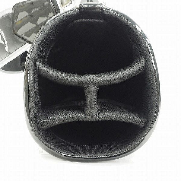 実際に弊社で買取させて頂いたCallaway/キャロウェイ XHOT 9型 4分割キャディバッグ 2022年モデル ブラックの画像 3枚目