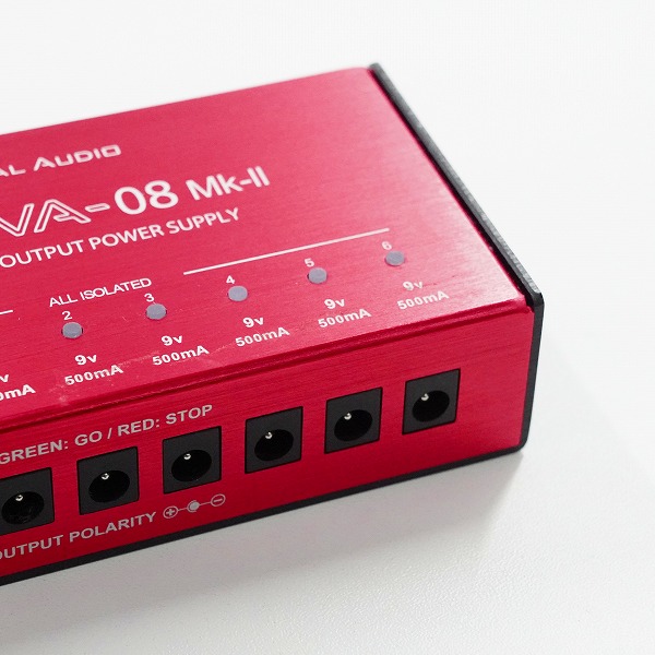 実際に弊社で買取させて頂いたVITAL AUDIO/バイタルオーディオ VA-08 MK II エフェクター用 パワーサプライ 動作確認済みの画像 4枚目