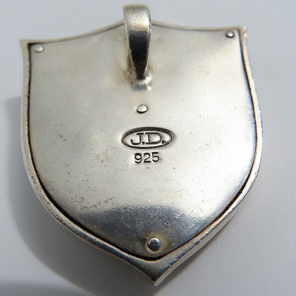 実際に弊社で買取させて頂いたJustin Davis/ジャスティンデイビス クラウンシールド ペンダントの画像 4枚目